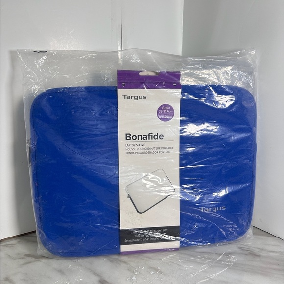 Targus Bonafide Royal Blue Laptop Sleeve - Picture 1 of 2